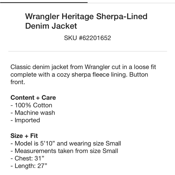 Urban Outfitters Wrangler Sherpa Lined Denim Jacket - Picture 4 of 8